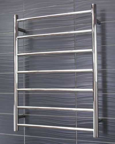 round heated towel rail 7 bar RTR01
