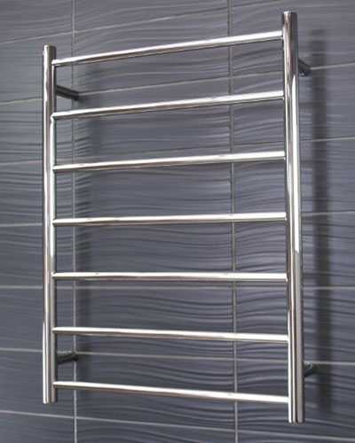 round heated towel rail 7 bar RTR01