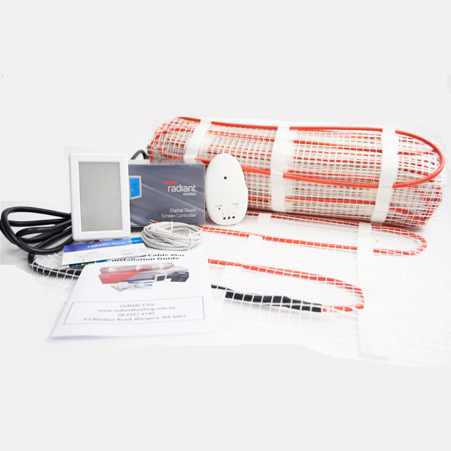 diy inscreed under floor heating kit