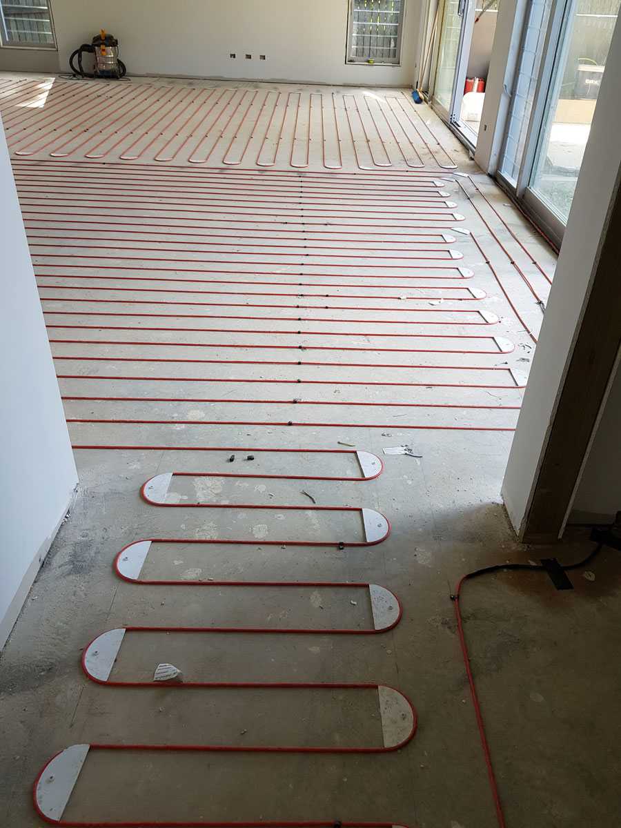 benefits of underfloor electric heating