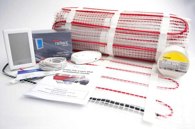 under tile DIY floor heating kit